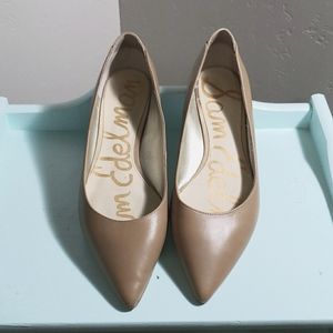 Sam Edelman Tan Flats